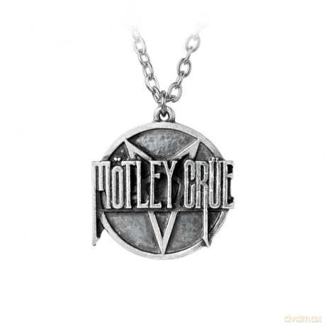 Motley Crue: Motley Crue Pentagram Disc naszyjnik