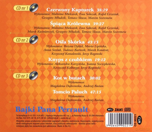 Kolekcja Magiczne Opowieści: Bajki Pana Perault [BOX] [3CD]