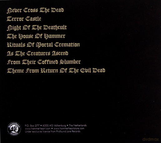 Hooded Menace: Never Cross The Dead [CD]