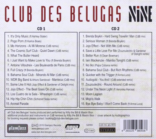 Club Des Belugas: Nine [2CD]