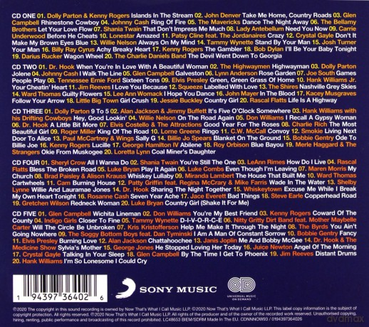 Now 100 Hits Country [5CD]