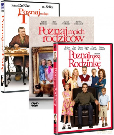 Poznaj mojego tatę / Poznaj moich rodziców / Poznaj naszą rodzinkę Trylogia [BOX] [3DVD]
