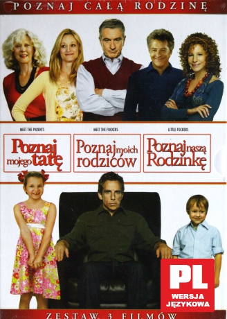 Poznaj mojego tatę / Poznaj moich rodziców / Poznaj naszą rodzinkę Trylogia [BOX] [3DVD]