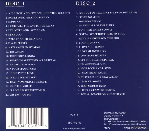 Patsy Cline: Patsy Cline [2CD]