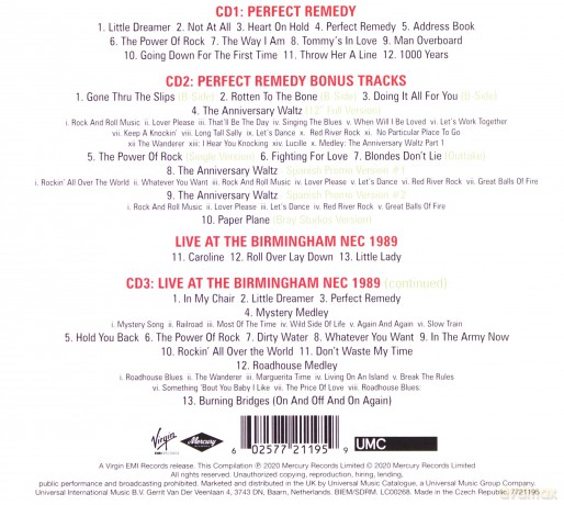 Status Quo: Perfect Remedy [3CD]