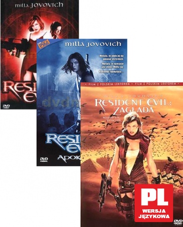 Resident Evil Trylogia [BOX] [3DVD]