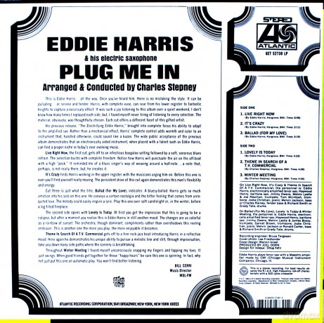 Eddie Harris: Plug Me In [Winyl]