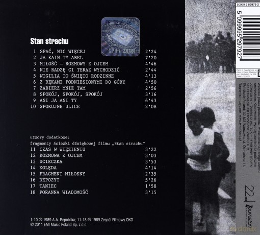 Obywatel G.C.: Stan Strachu [CD]