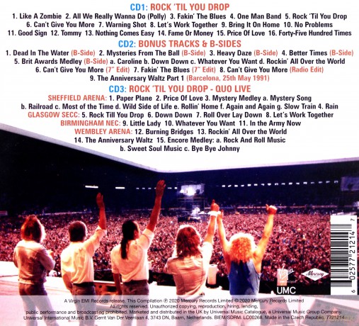 Status Quo: Rock Till You Drop [3CD]