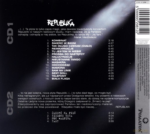 Republika: Republika (digipack) [2CD]