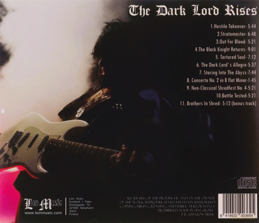 Joe Stump: The Dark Lord Rises [CD]