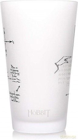 The Hobbit: The Hobbit Map Cold Change Glass