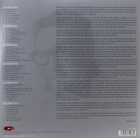 Buddy Holly: The Platinum Collection (White) [3xWinyl]