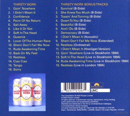 Status Quo: Thirsty Work [2CD]