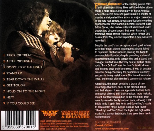 Fastway: Trick Or Treat [CD]