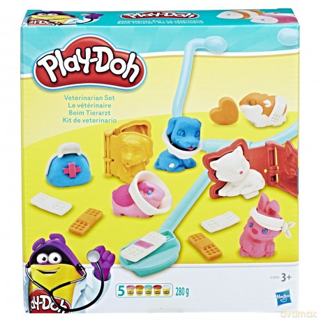 Play Doh Zestaw Weterynarz Ciastolina
