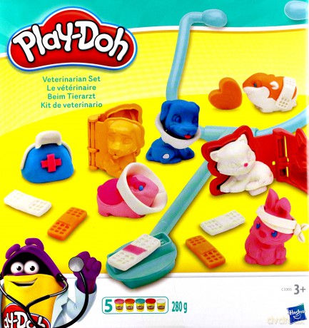 Play Doh Zestaw Weterynarz Ciastolina