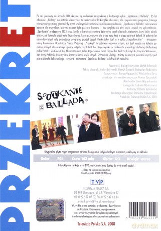 Spotkanie z balladą: Przekręt [DVD]