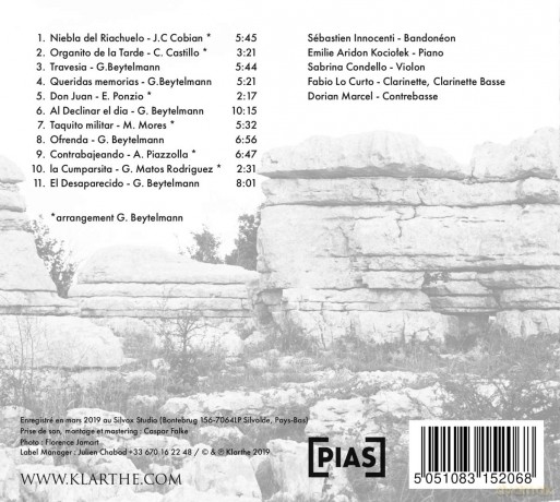 Herencia: Quinteto Respiro (digipack) [CD]