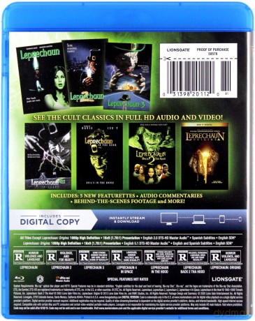 Leprechaun: The Complete Movie [4xBlu-Ray]