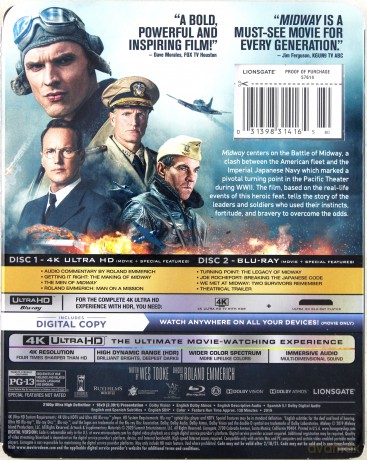 Midway [Blu-Ray 4K]+[Blu-Ray]