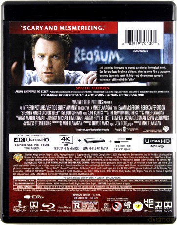 Doctor Sleep (Doktor Sen) [Blu-Ray 4K]+[Blu-Ray]