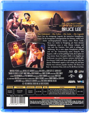 Dragon: The Bruce Lee Story (Smok: Historia Bruce'a Lee) [Blu-Ray]