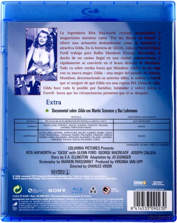Gilda [Blu-Ray]
