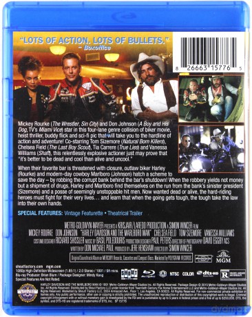 Harley Davidson and the Marlboro Man [Blu-Ray]