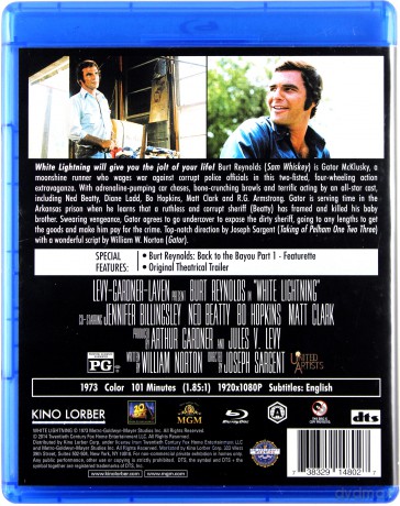 White Lightning (Biała błyskawica) [Blu-Ray]