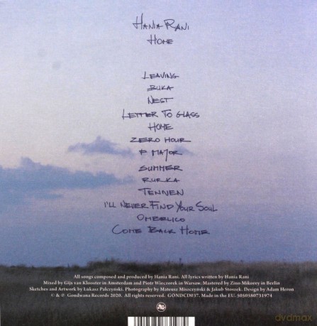 Hania Rani: Home [CD]
