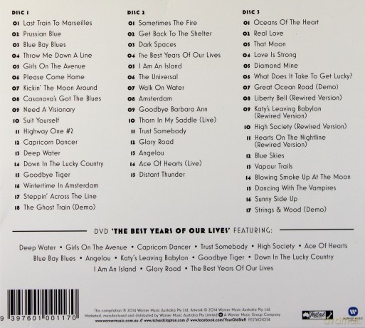 Richard Clapton: Best Years 1974-2014 (The 40th Anniversary Collection) [3CD]+[DVD]