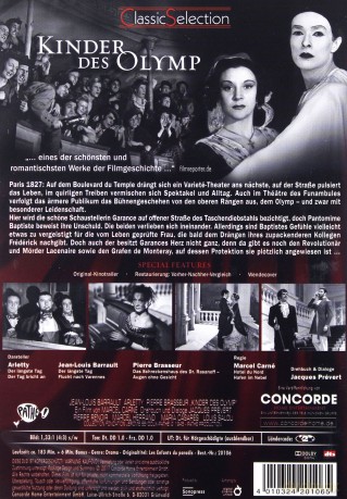 Children of Paradise (Komedianci) [DVD]