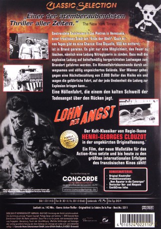 The Wages of Fear (Cena strachu) [DVD]