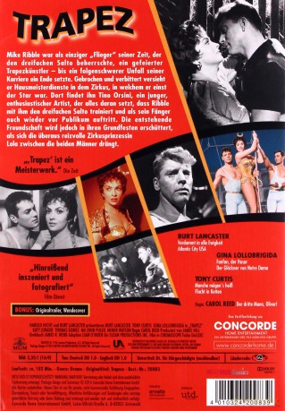 Trapeze (Trapez) [DVD]