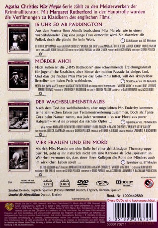 Miss Marple Box (Remastered version) [4DVD]
