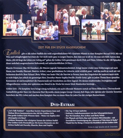 The Golden Girls (Complete Series) (Złotka Sezon 1-7) [24DVD]