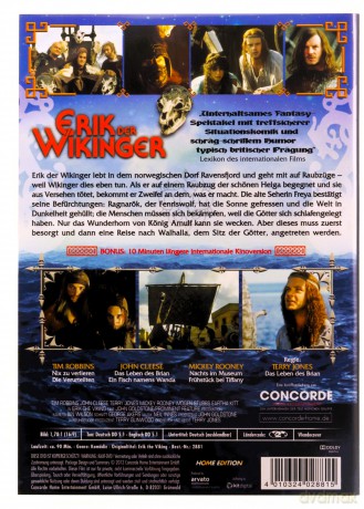 Erik the Viking (Wiking Eryk) [DVD]