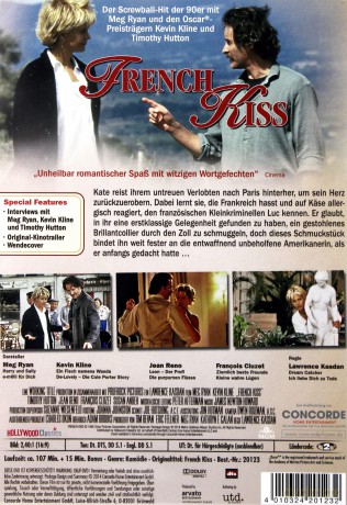 French Kiss (Francuski pocałunek) [DVD]