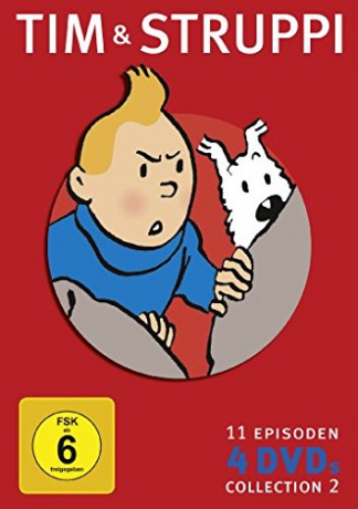 The Adventures of Tintin Collection Vol. 2 (Przygody Tintina Kolekcja Część 2) [DVD]