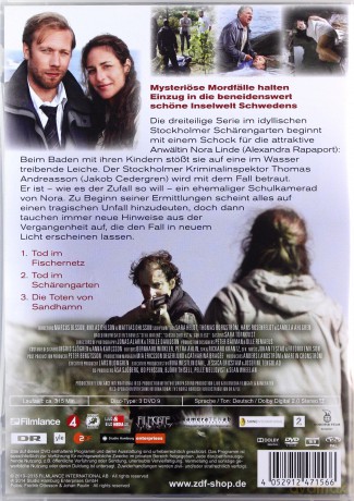 The Sandhamn Murders Seaspm 1-3 (Morderstwa w Sandhamn Sezon 1-3) [3DVD]