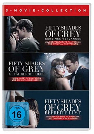 Fifty Shades of Grey 1-3 (Pięćdziesiąt twarzy Greya 1-3) [DVD]
