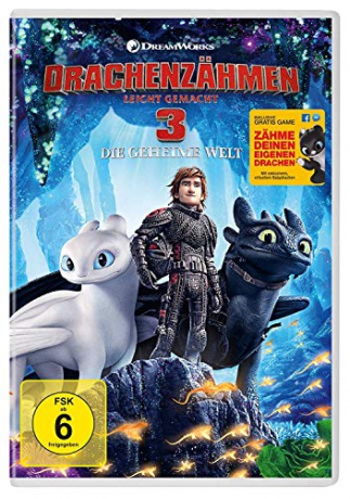 How to Train Your Dragon: The Hidden World (Jak wytresować smoka 3) [DVD]