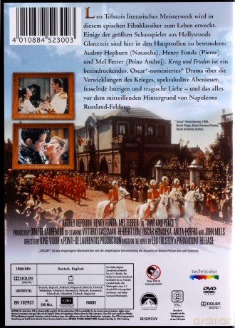 Wojna i pokój [DVD]