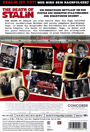 The Death of Stalin (Śmierć Stalina) [DVD]
