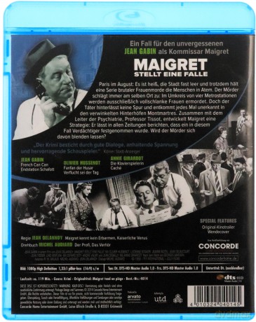 Maigret Lays a Trap (Pułapka) [Blu-Ray]