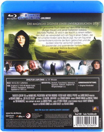 Zaklęta w sokoła [Blu-Ray]