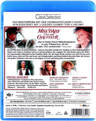 Driving Miss Daisy (Wożąc panią Daisy) [Blu-Ray]