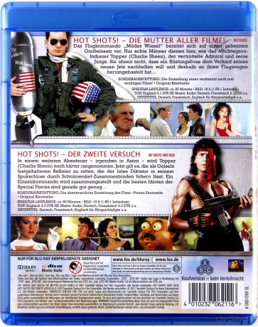 Hot Shots 1-2 [Blu-Ray]