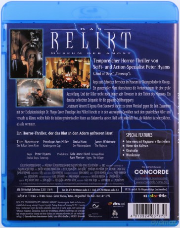 The Relic (Relikt) [Blu-Ray]